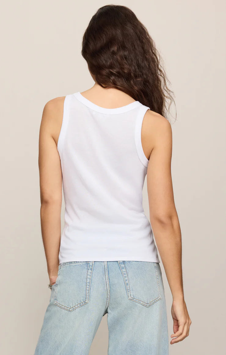 Select Airy Tank - White
