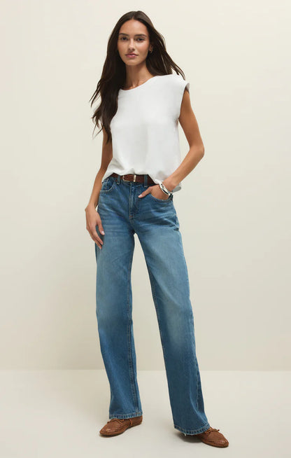 Camino Cotton Jersey Tee - White