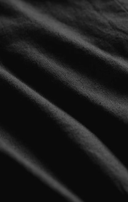 Roman Linen Vest - Black