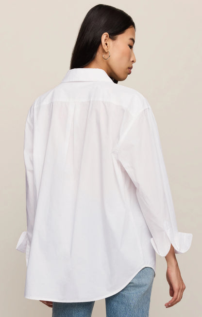 The Gallery Button Up - White