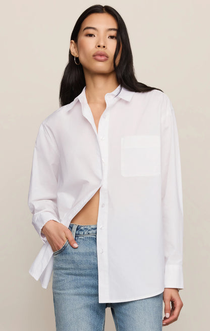 The Gallery Button Up - White