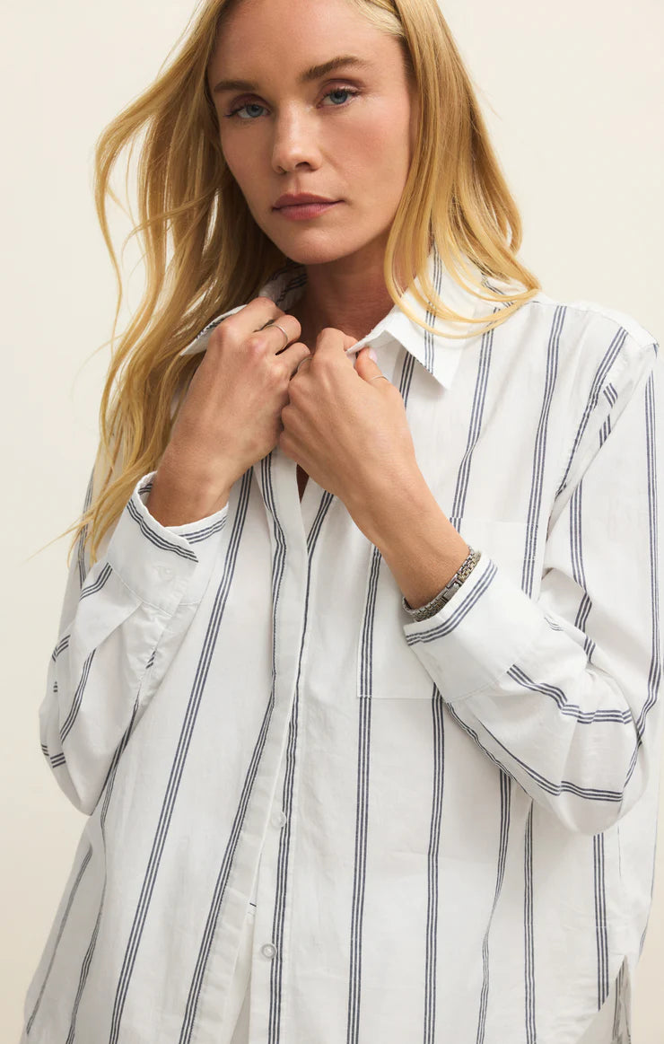 Rolling Hills Shirt - White
