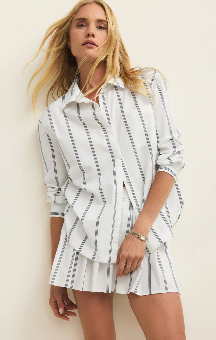 Rolling Hills Shirt - White