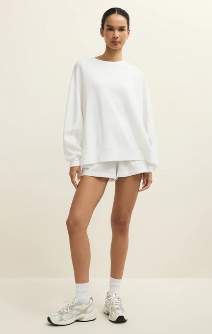 Modern Weekender Sweatshirt - White - Spinout