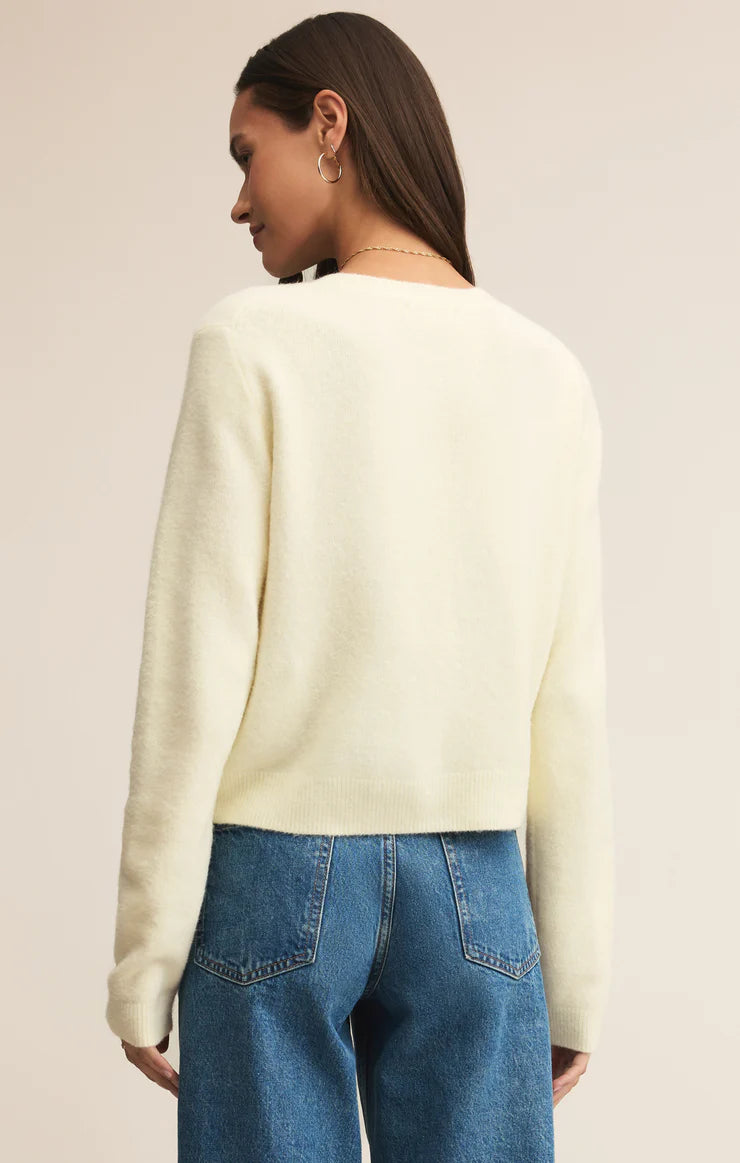 Medina Cozy Cardigan - Mellow Yellow