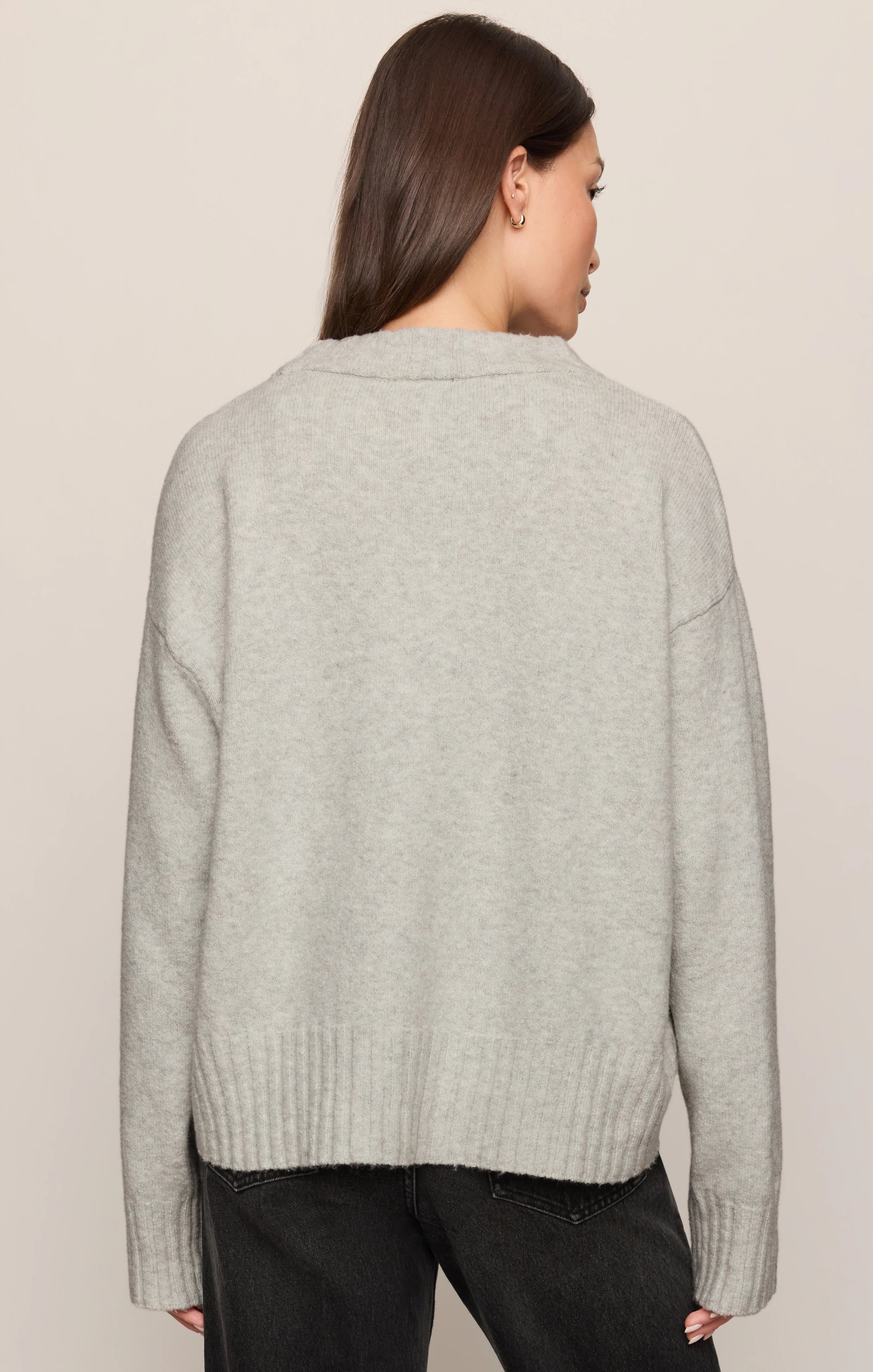 Eastwell Pullover Sweater - Feather Grey