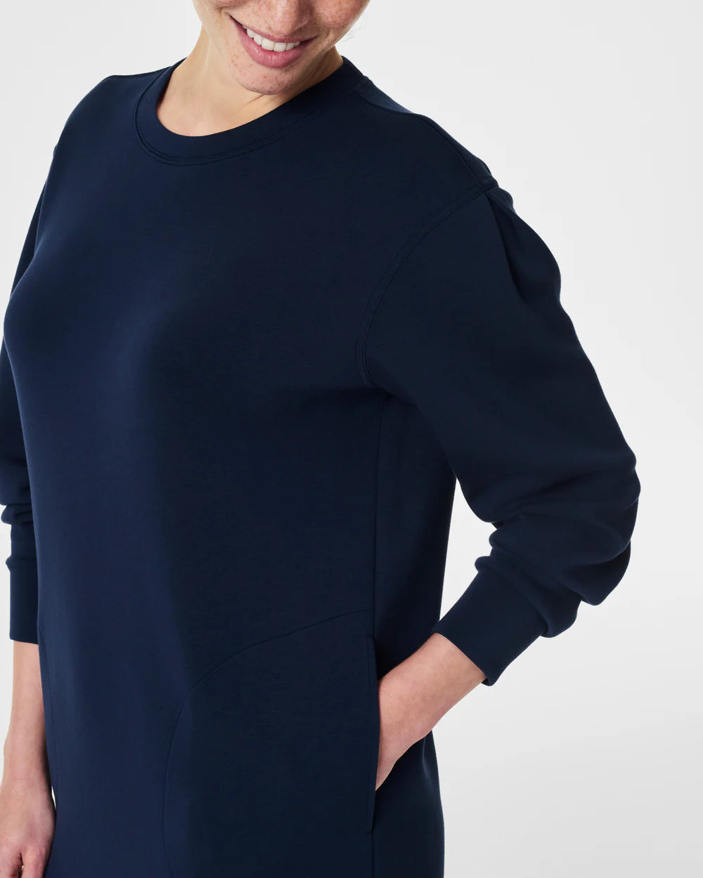 Spanx - AirEssentials Crew Neck Dress - Timeless Navy