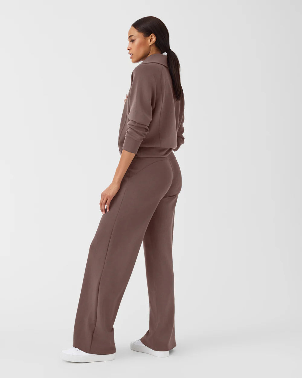 Spanx - AirEssentials Half Zip - Smoke