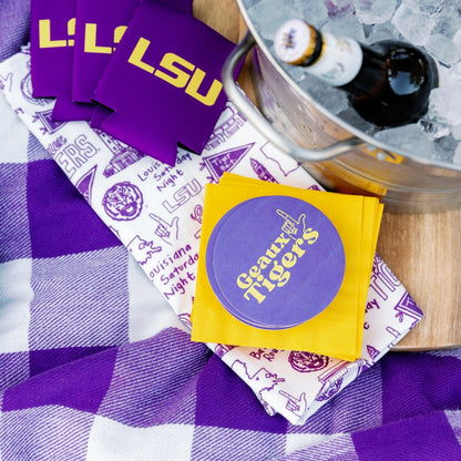 LSU Coasters Set of 50