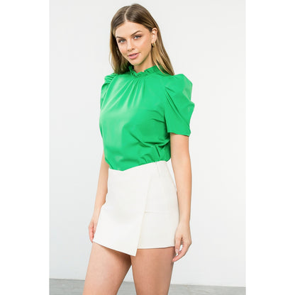 Short Sleeve Top - Green