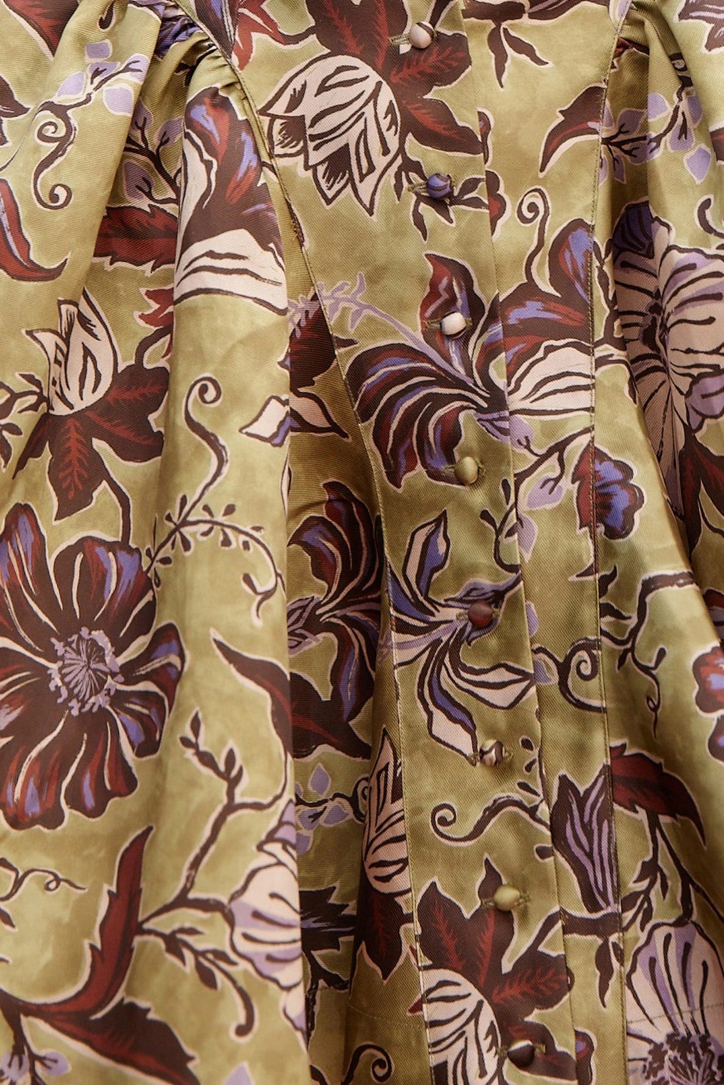 Citron Flounce Mini Dress - Multi