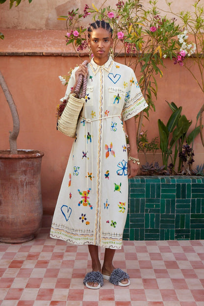 Sidi Shirtdress - Multi