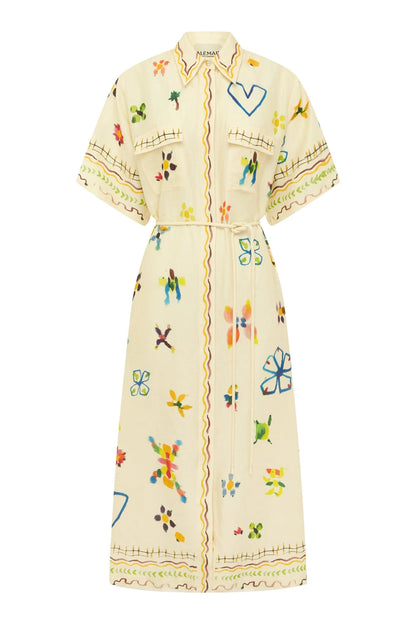 Sidi Shirtdress - Multi