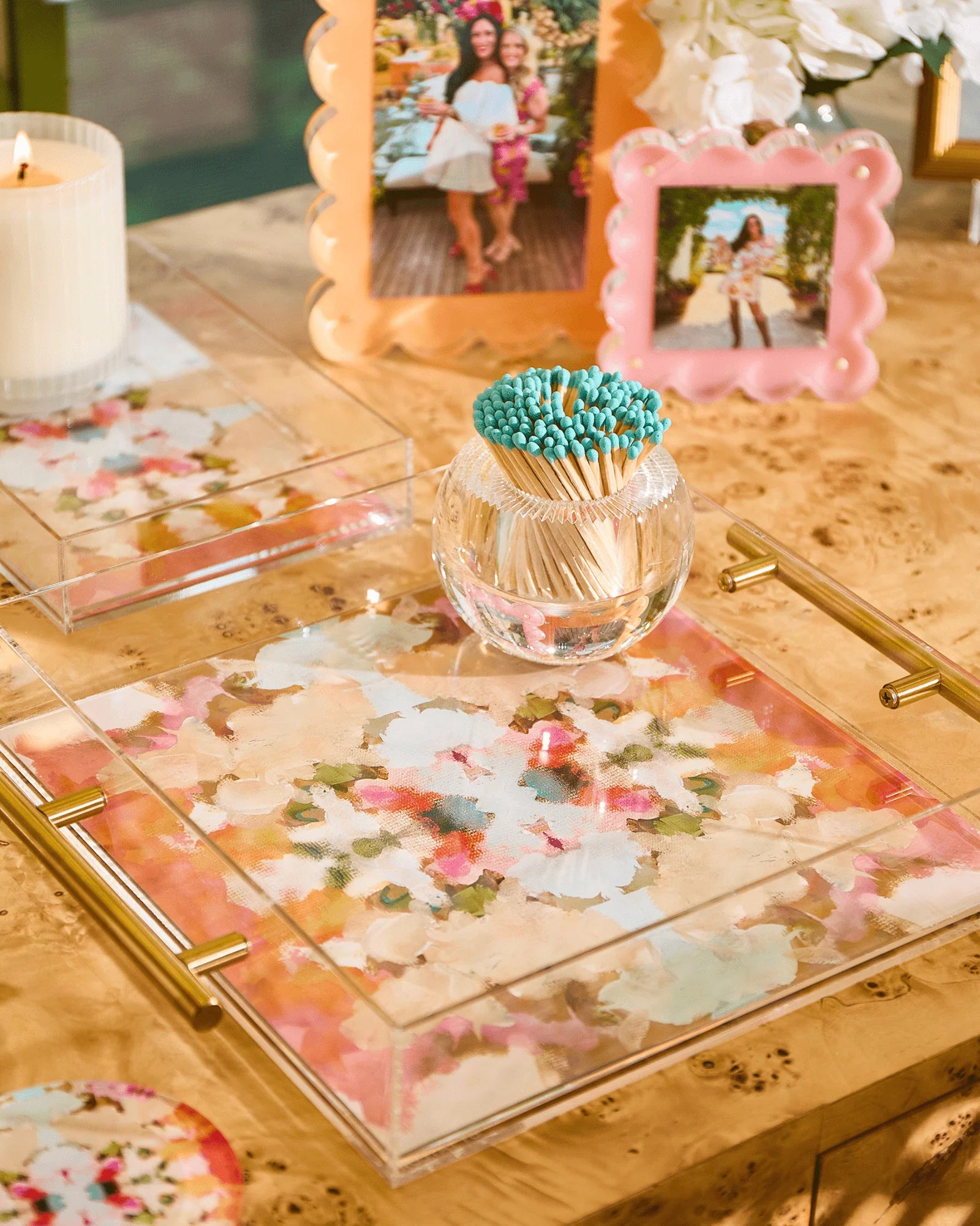 Amber Fresco | Laura Park x Tart Large Tray