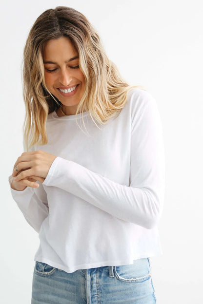 Harley Long Sleeve - White
