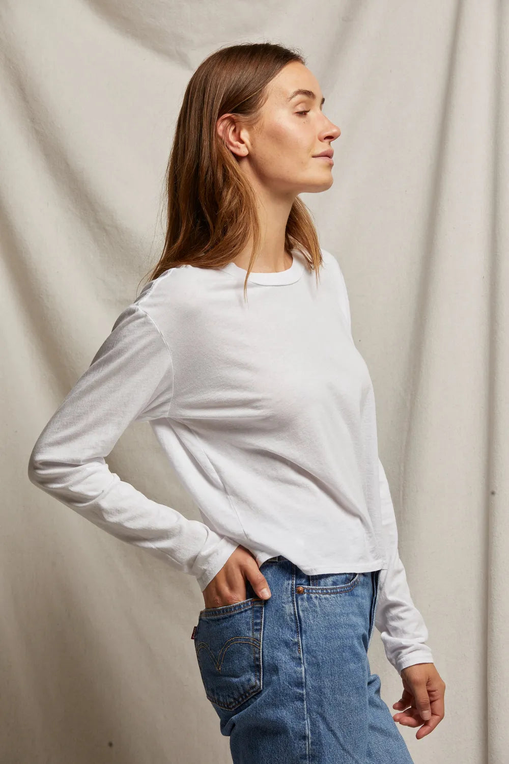 Harley Long Sleeve - White