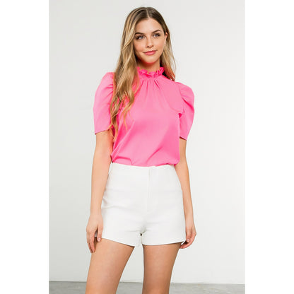 Short Sleeve Top - Pink