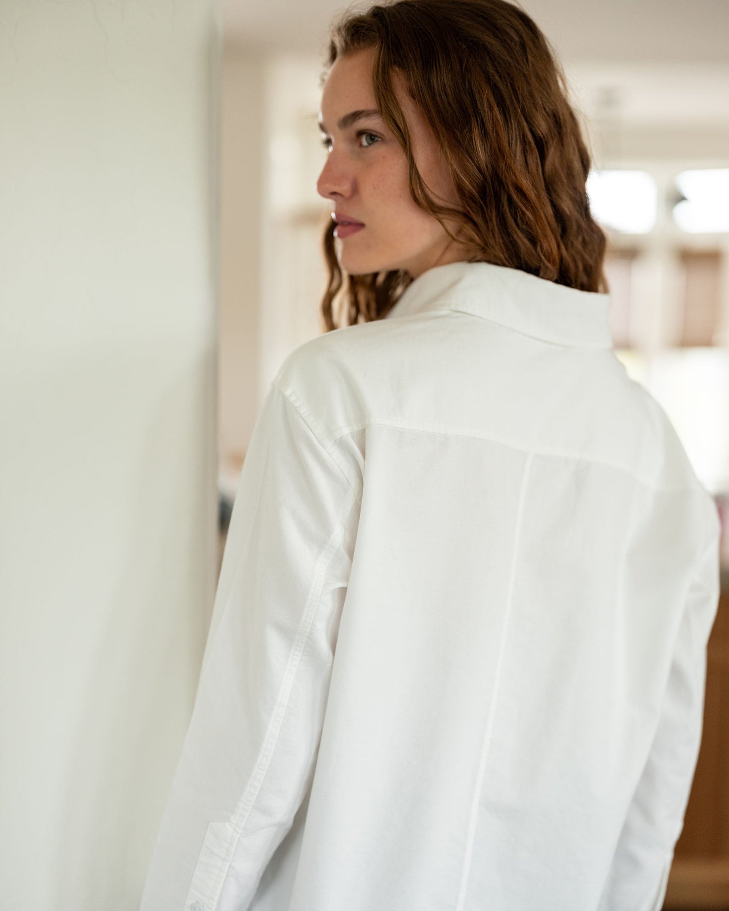 MerSea - Brontë Oxford Button Up - Oxford White