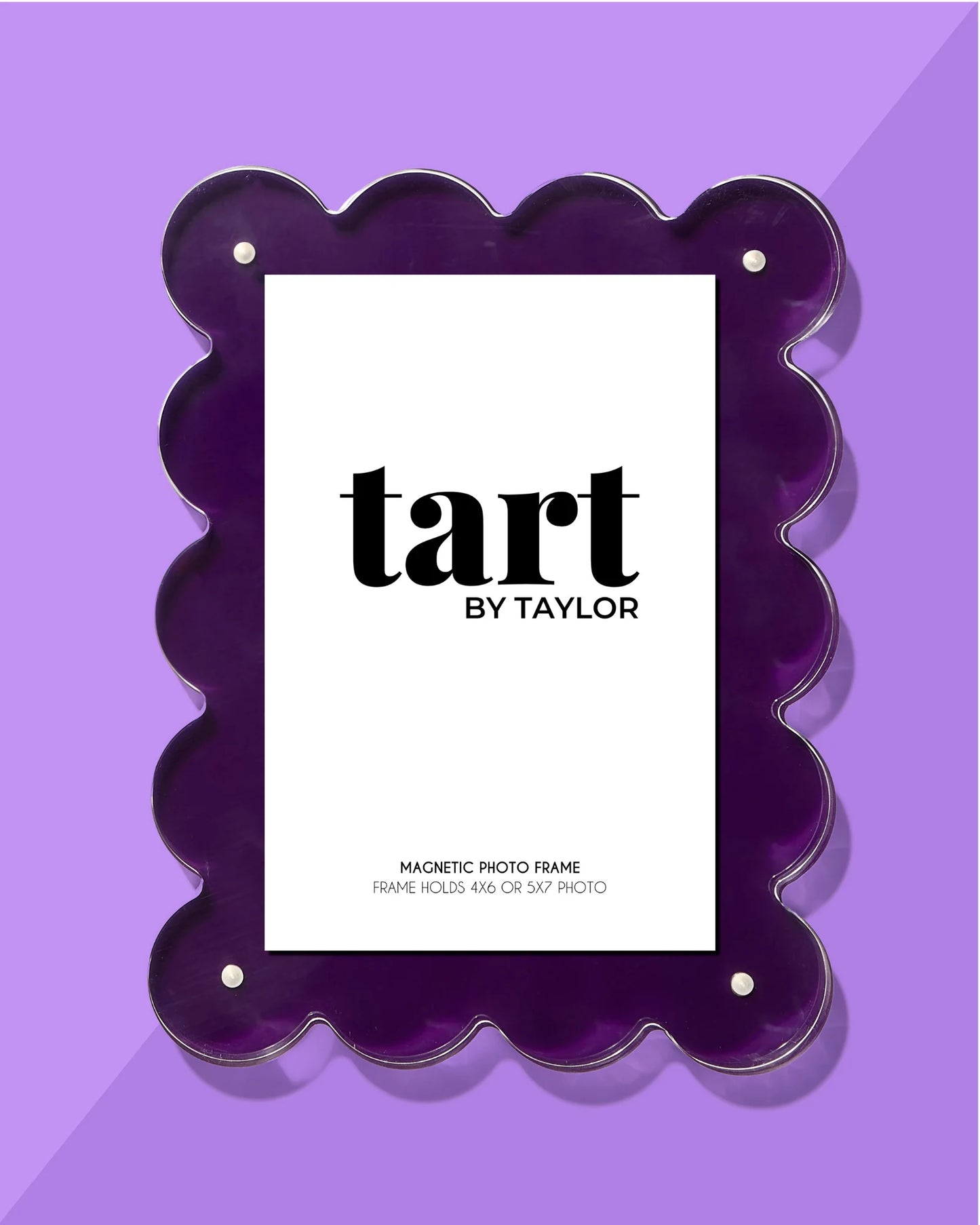 Tart By Taylor - PLUM ACRYLIC PICTURE FRAME