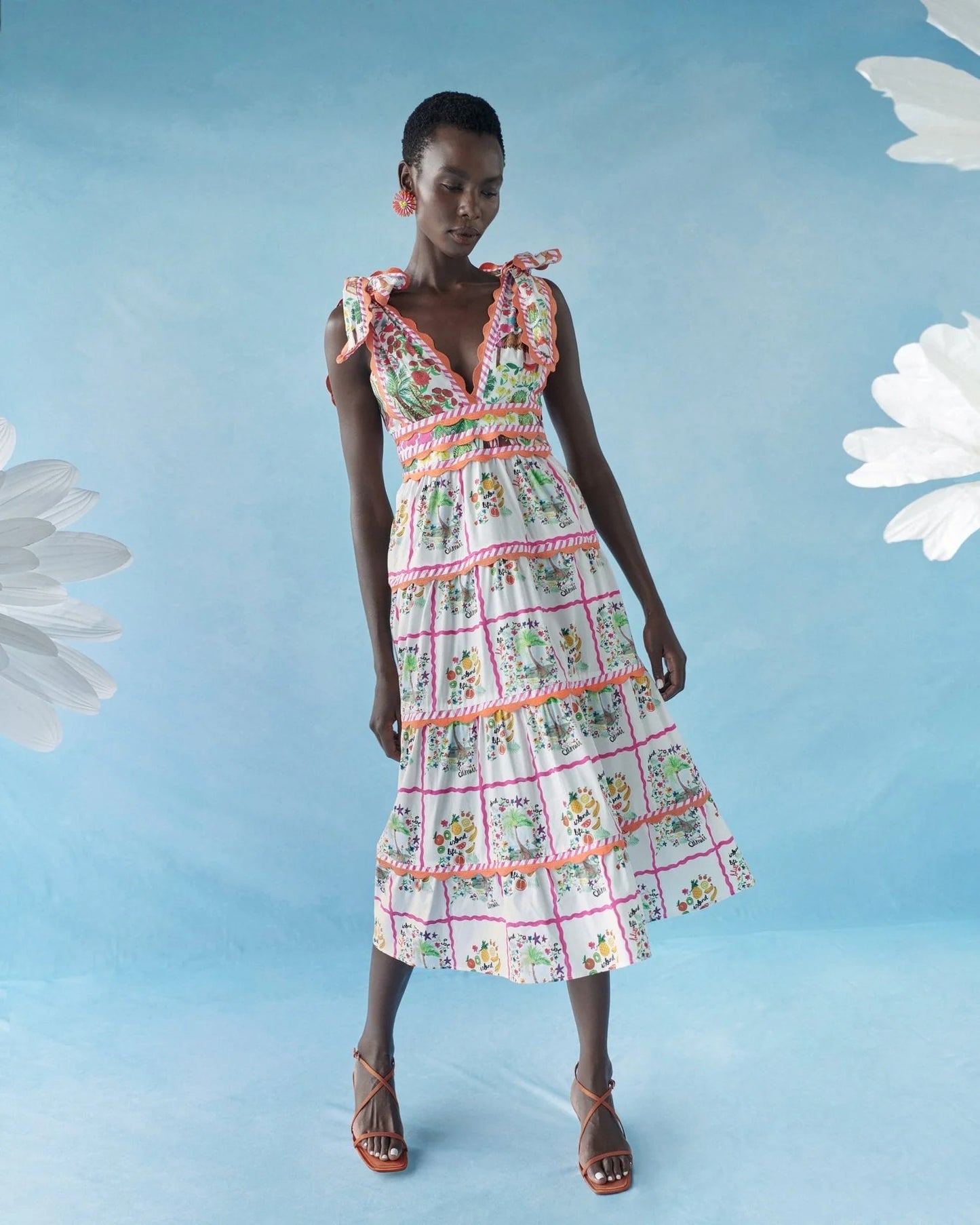Chelili Dress Print
