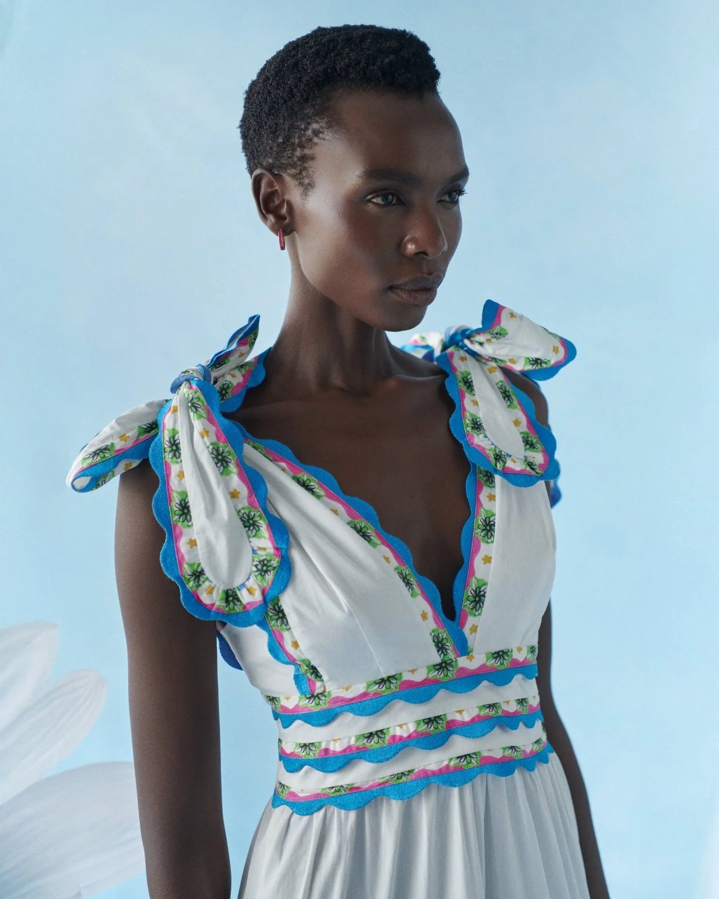 Chelili Dress White