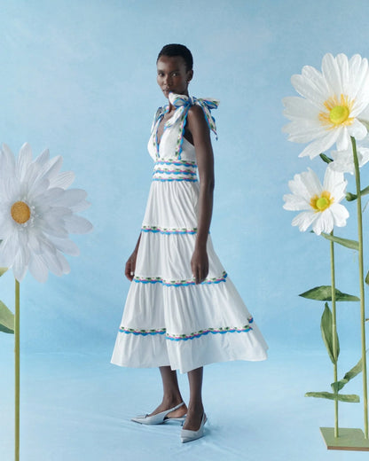 Chelili Dress White