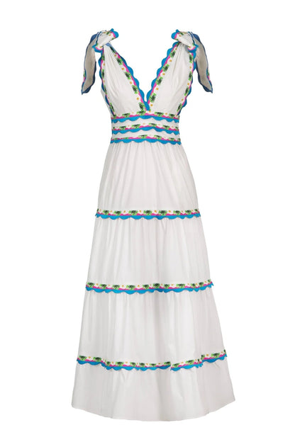 Chelili Dress White