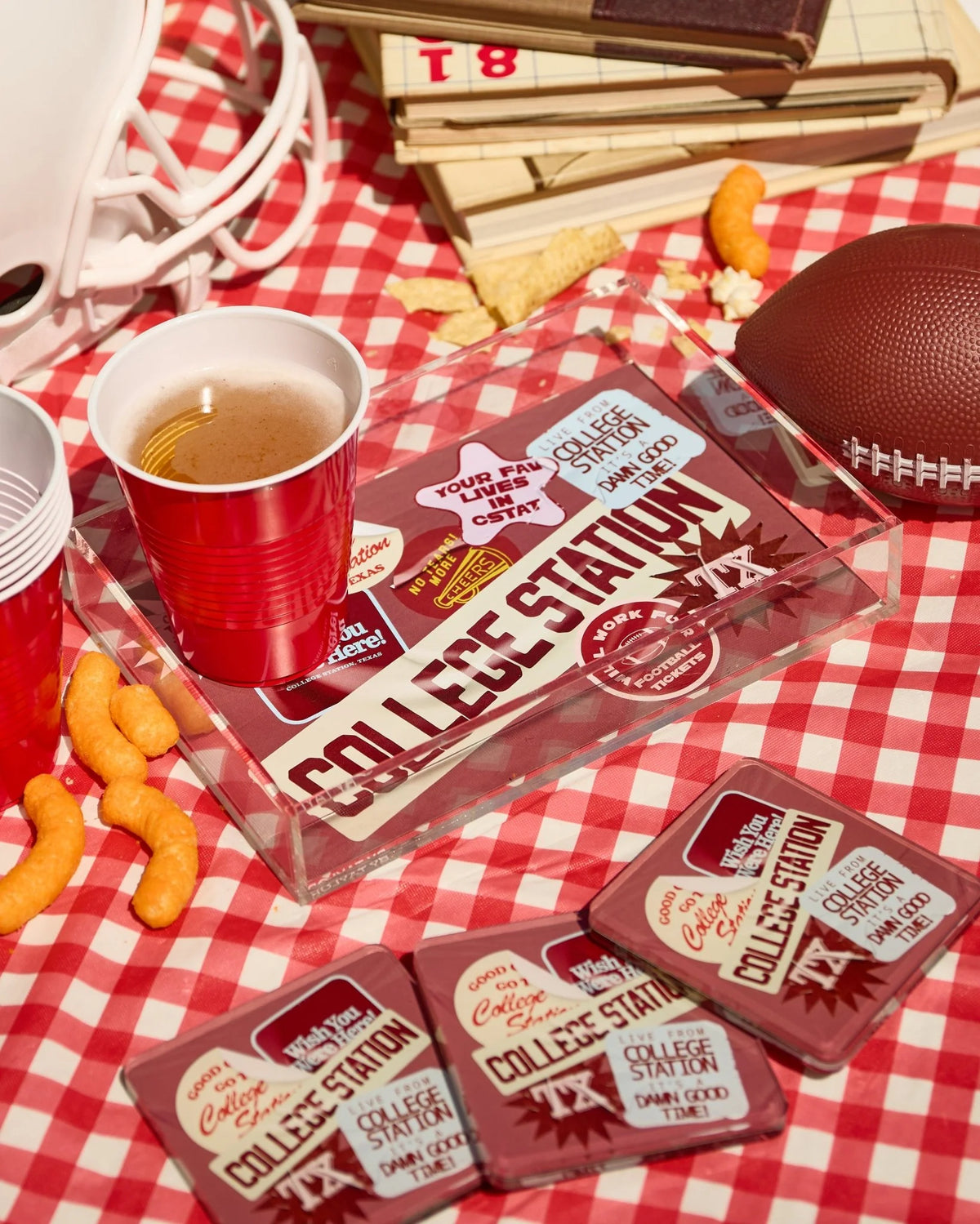 College Station Small Tray | Tailgate Collection