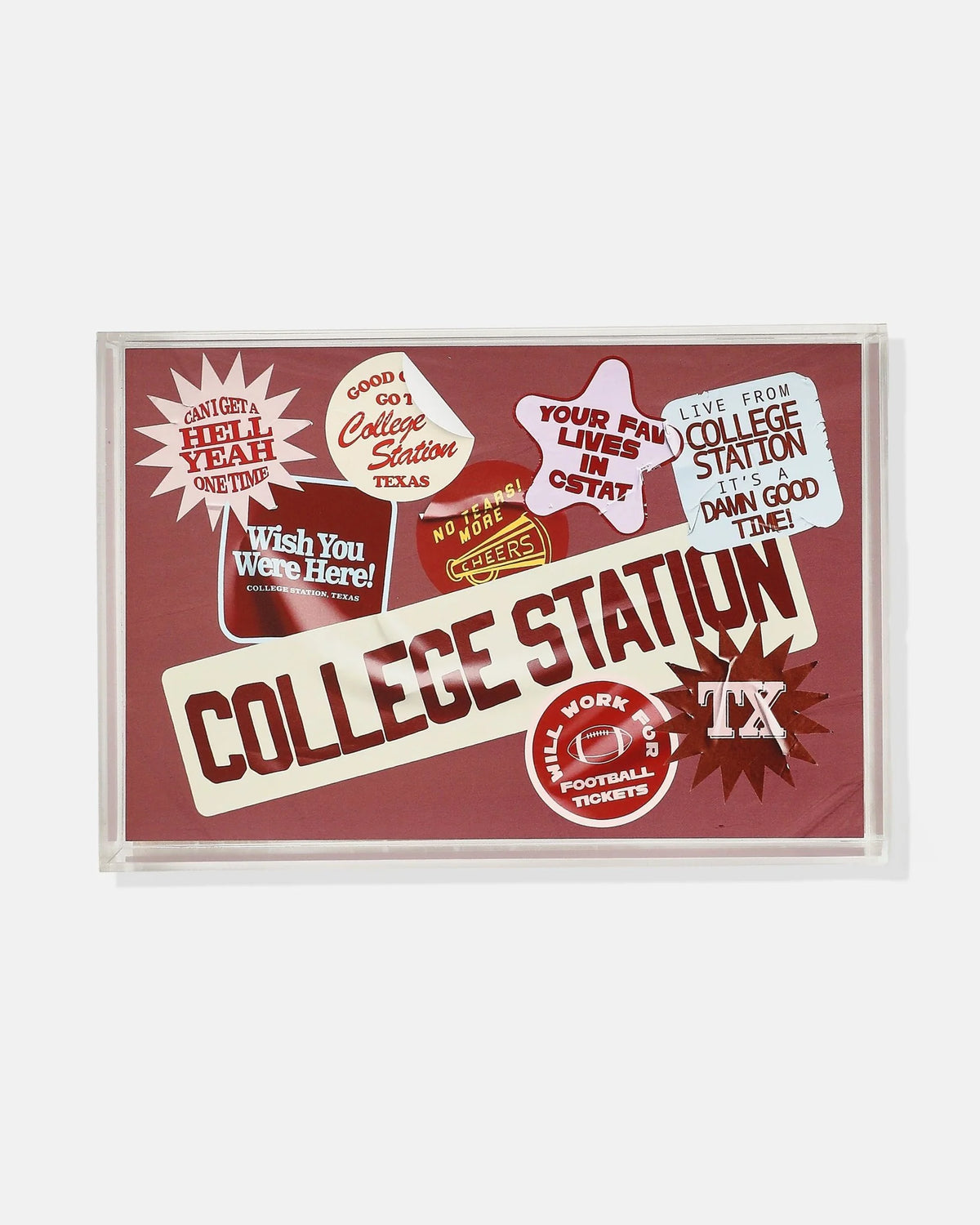 College Station Small Tray | Tailgate Collection