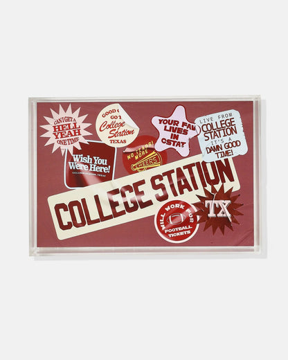College Station Small Tray | Tailgate Collection