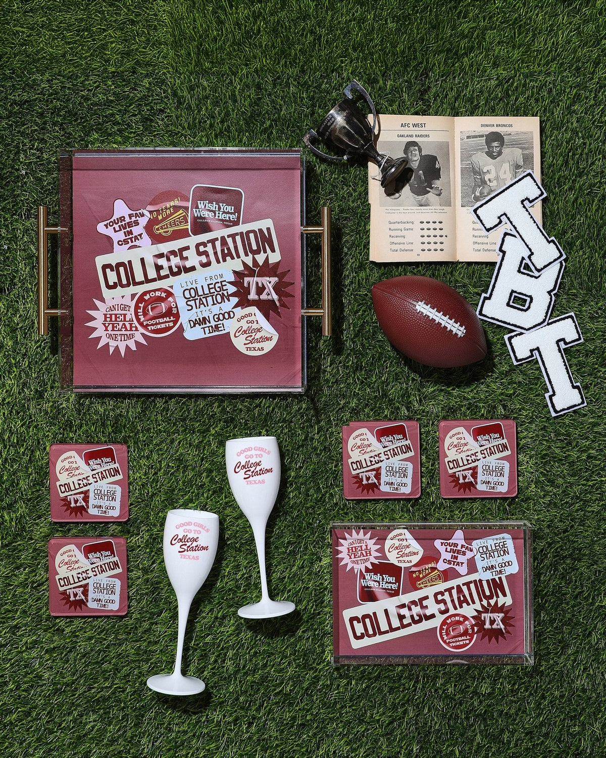 College Station Small Tray | Tailgate Collection