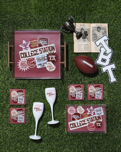 College Station Small Tray | Tailgate Collection