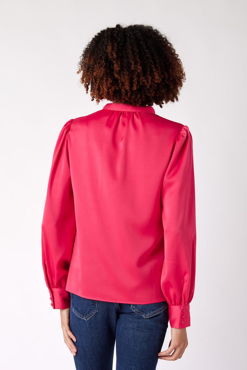 CROSBY - Lydie Top - Vivacious Pink