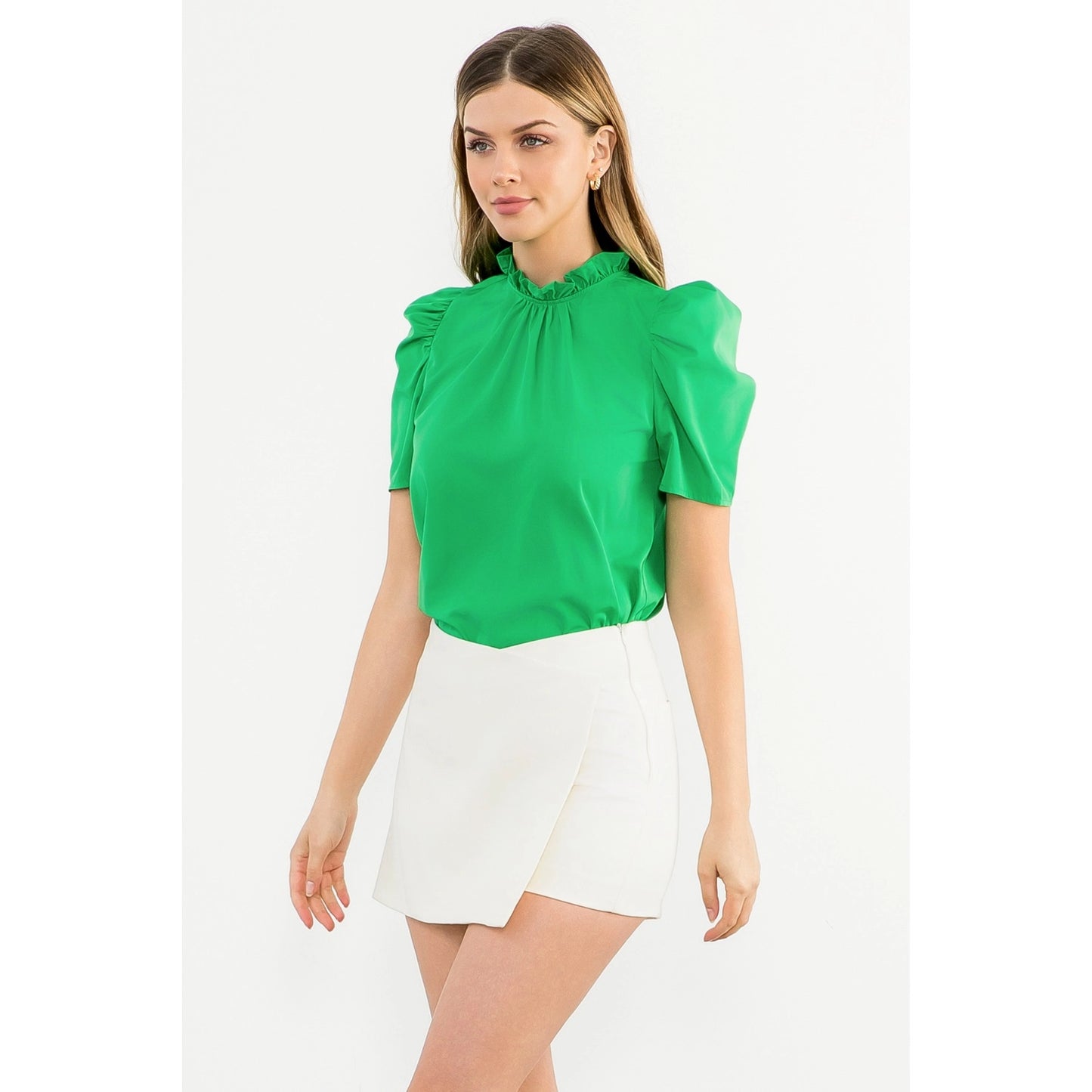 Short Sleeve Top - Green