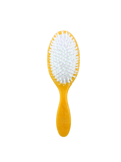 Hand-Painted Vintage Daisy Stem Amazing Hair Day Brush | Eco-Friendly