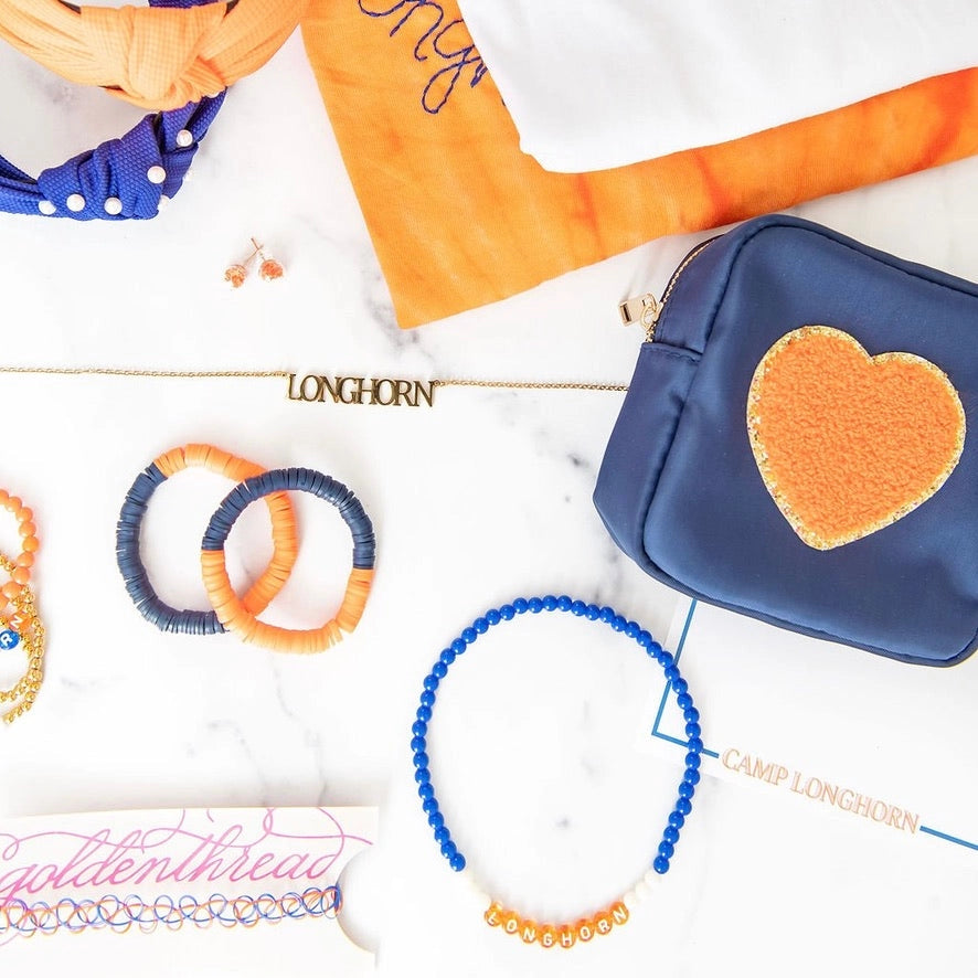 Longhorn Nameplate Necklace