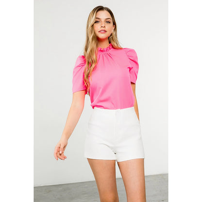 Short Sleeve Top - Pink