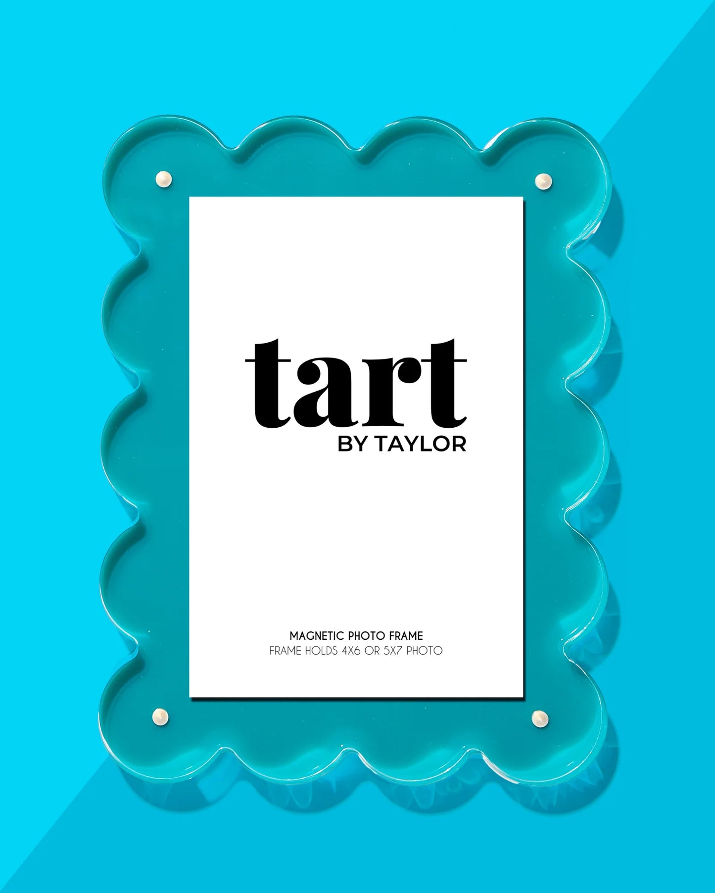 Tart By Taylor - TEAL ACRYLIC PICTURE FRAME