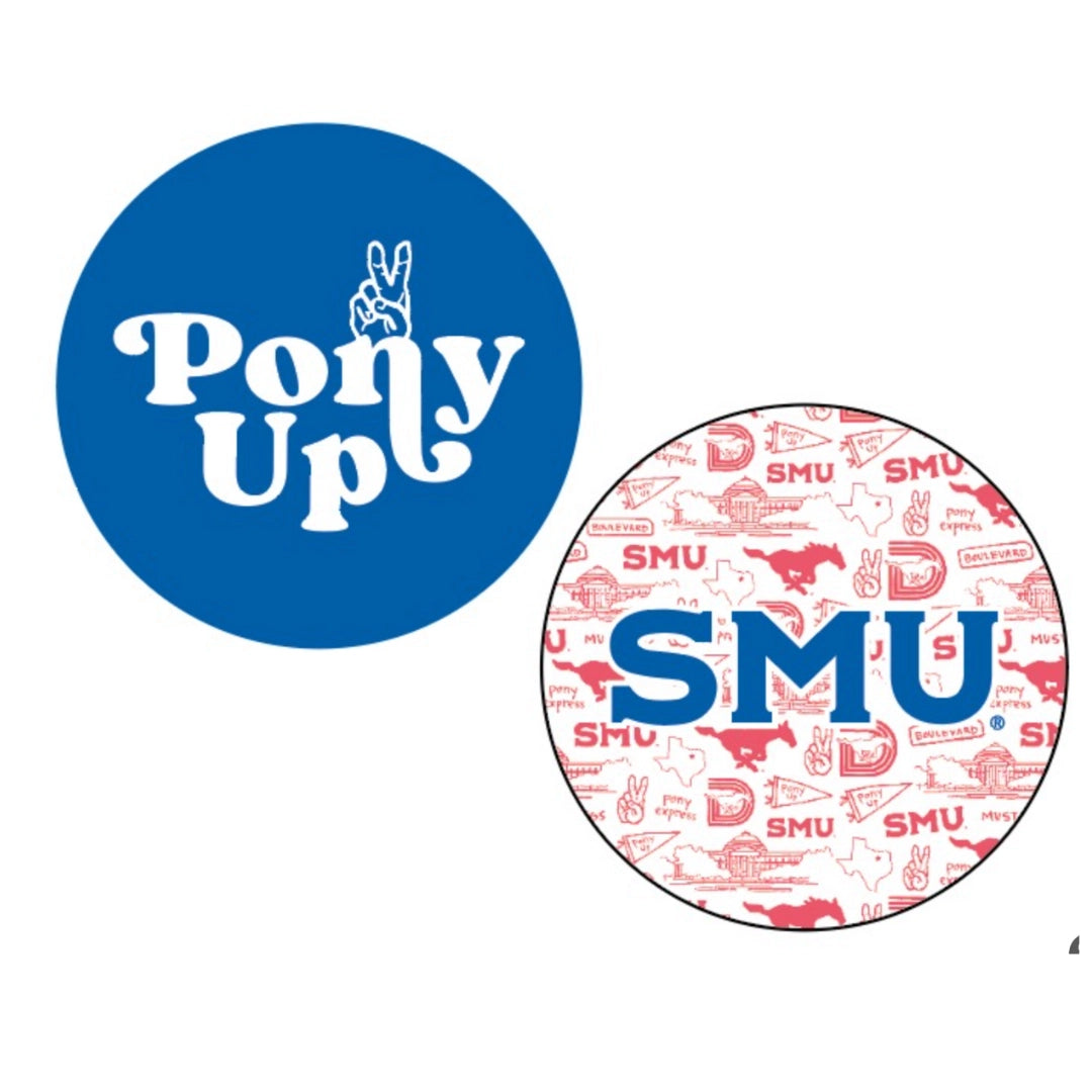 SMU Coasters Set of 25