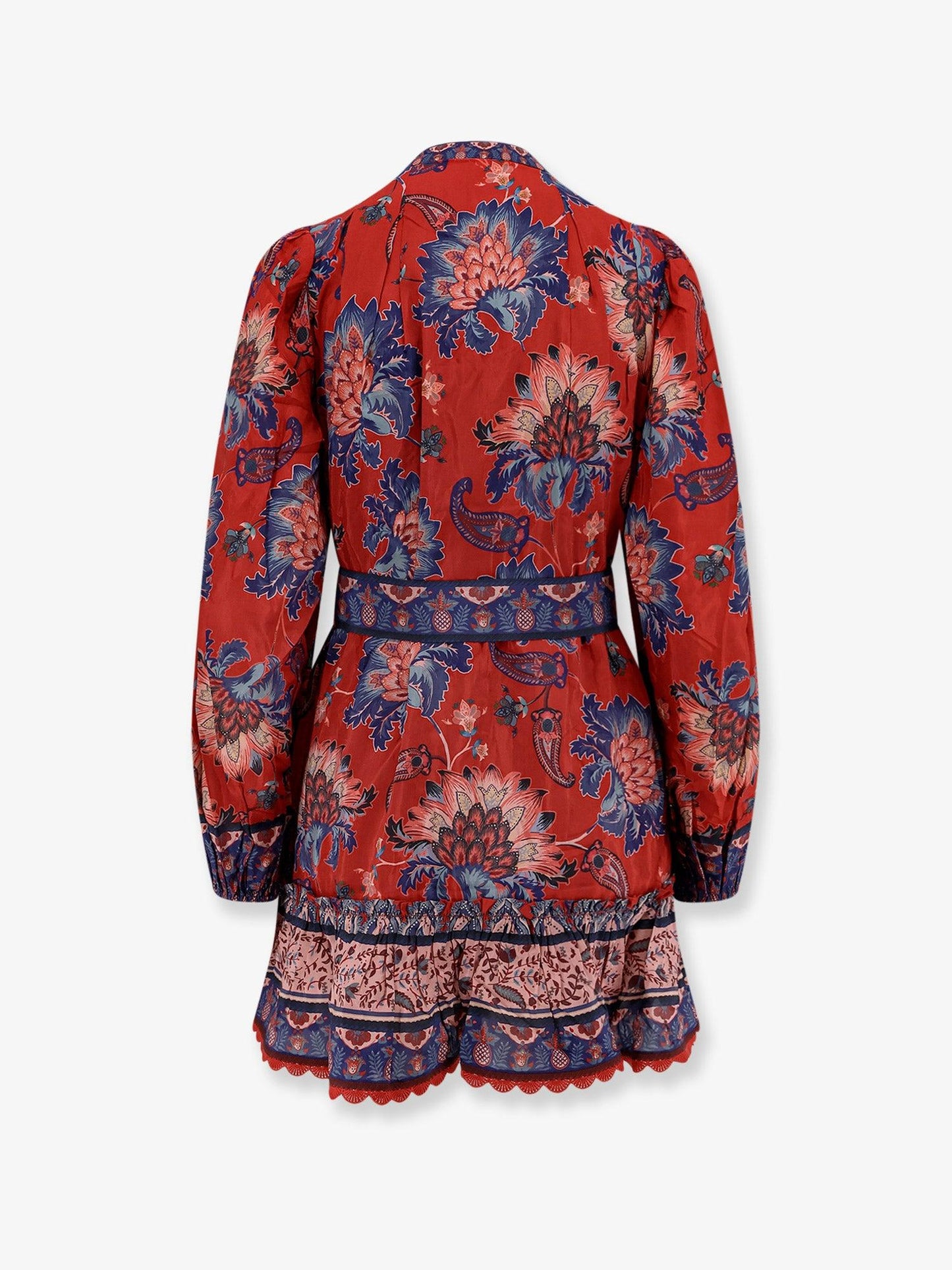Luang Red Mini Dress