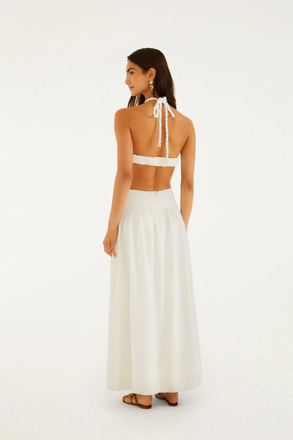 Off-White Coast Stars 3D Bodice Maxi Dress