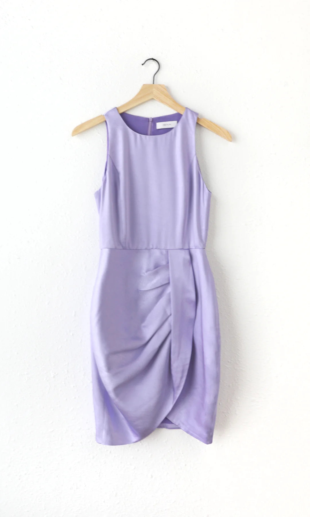 Greylin - Mona Satin Mini Dress - Lilac