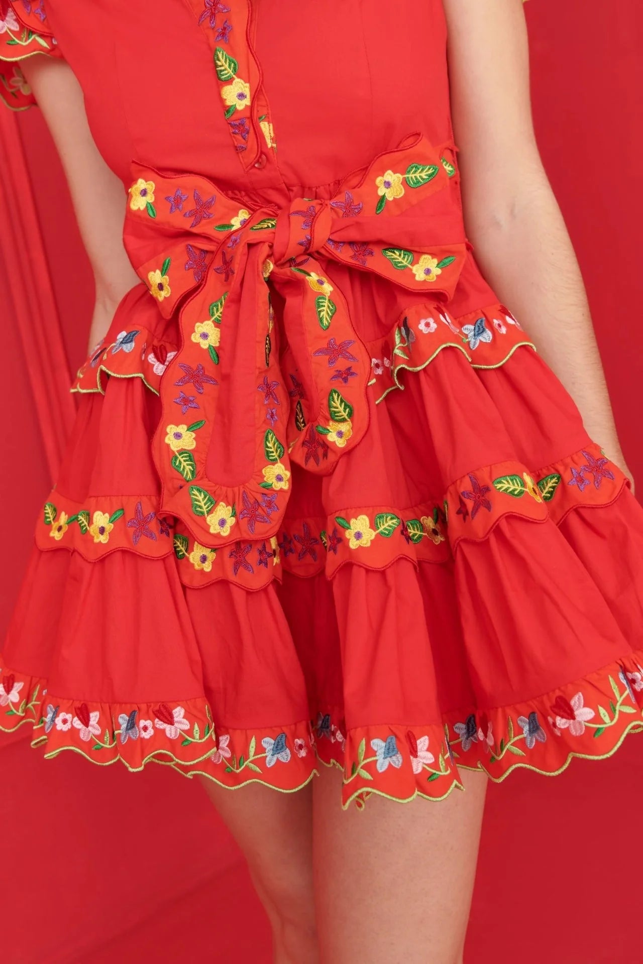 Haze Dress - Red - Spinout