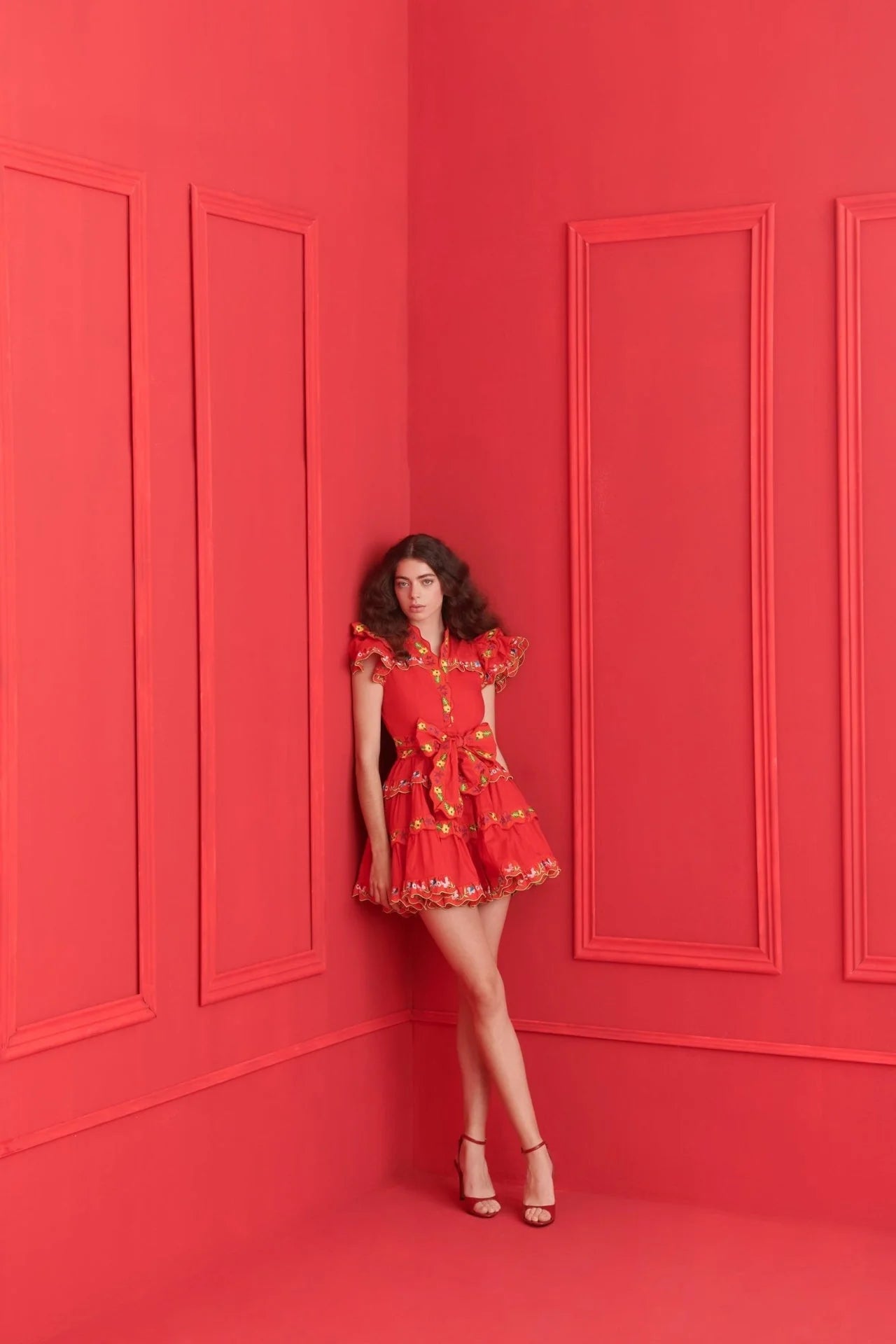 Haze Dress - Red - Spinout