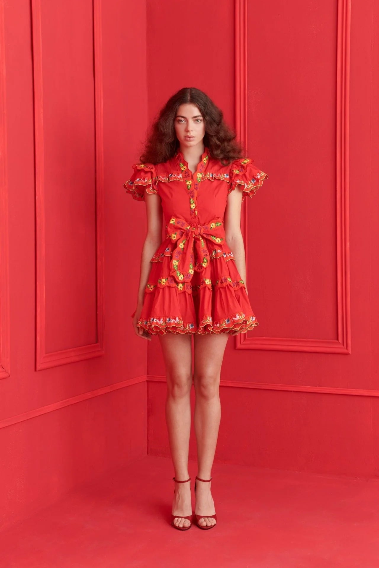 Haze Dress - Red - Spinout