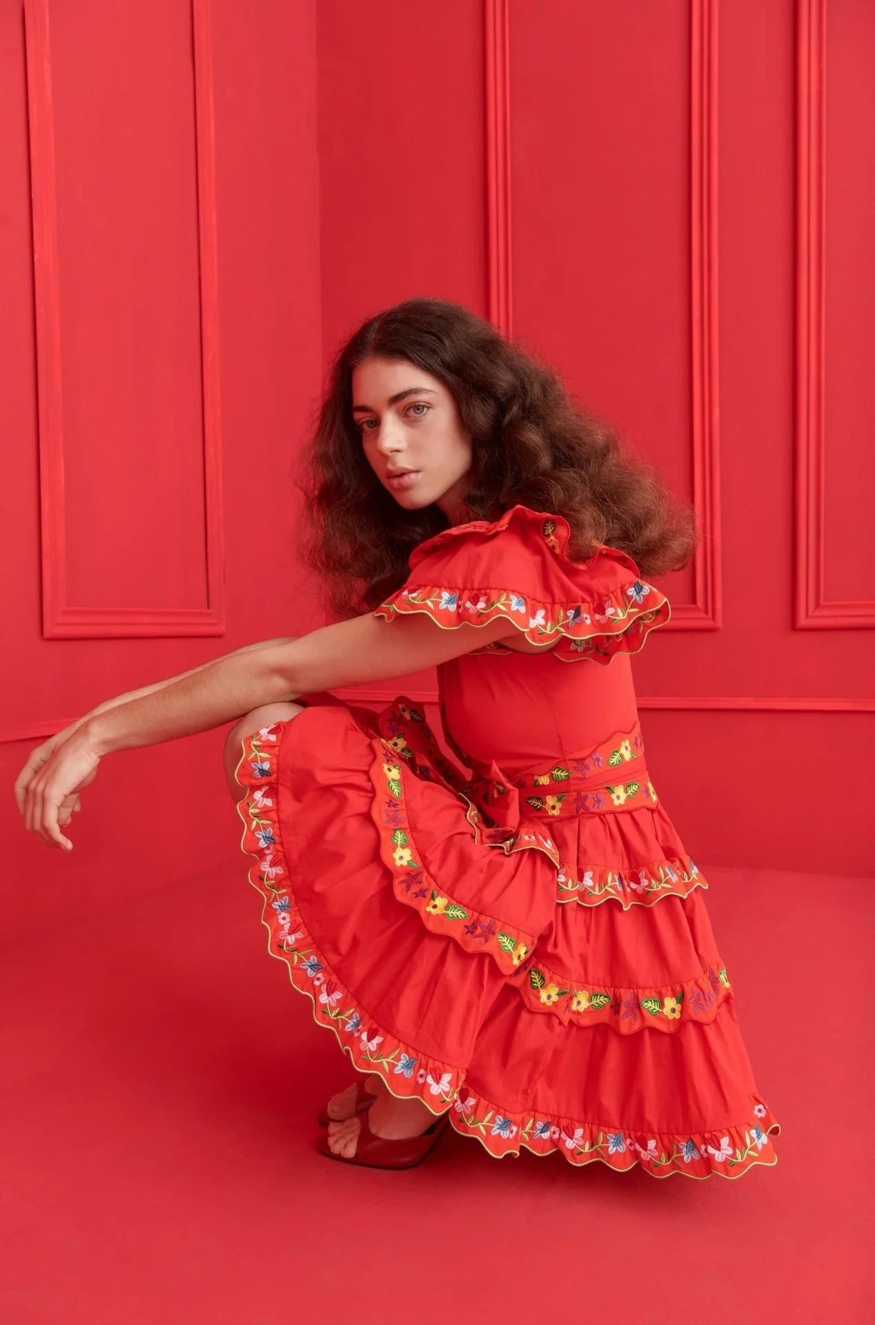 Haze Dress - Red - Spinout