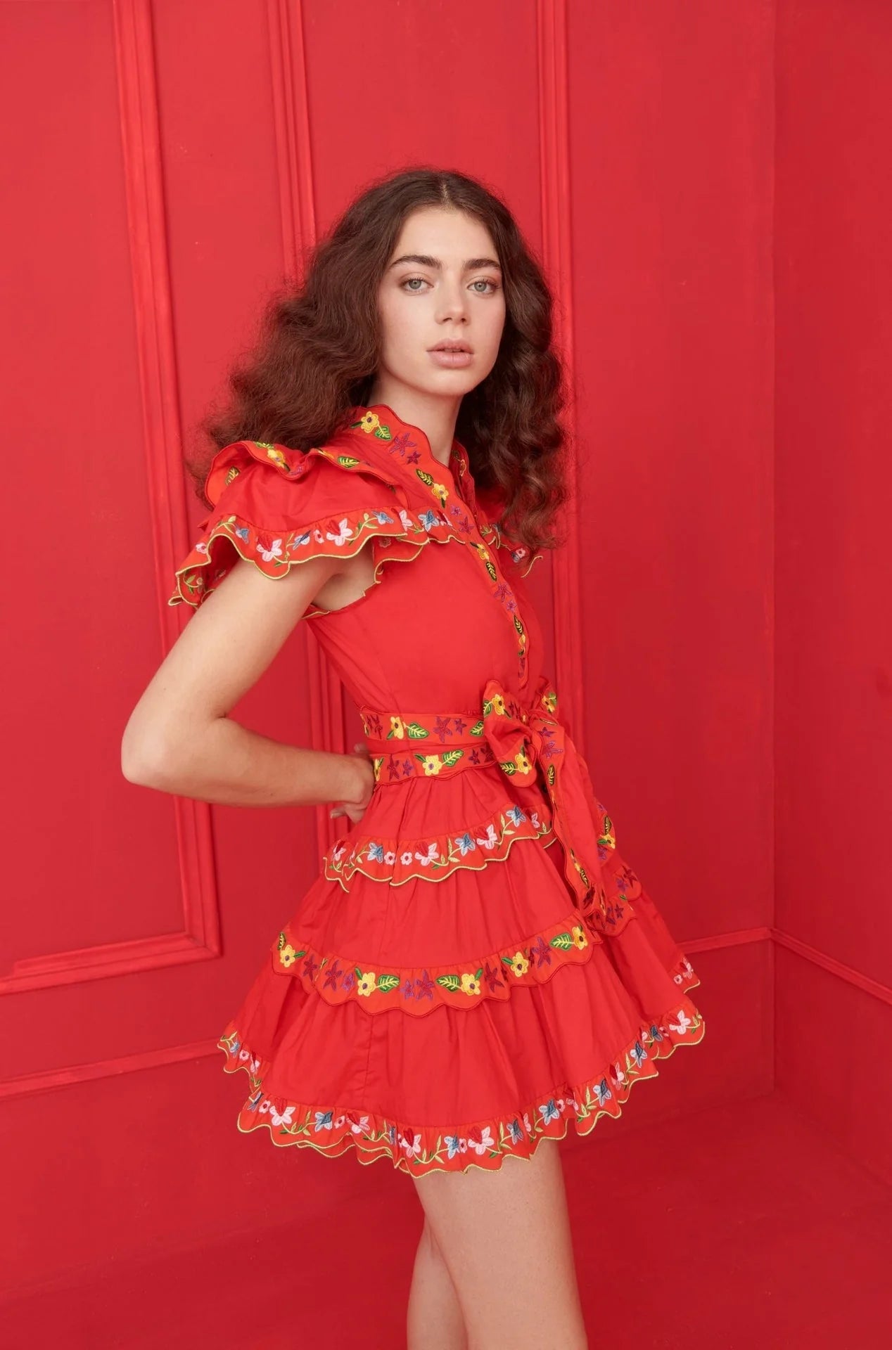 Haze Dress - Red - Spinout