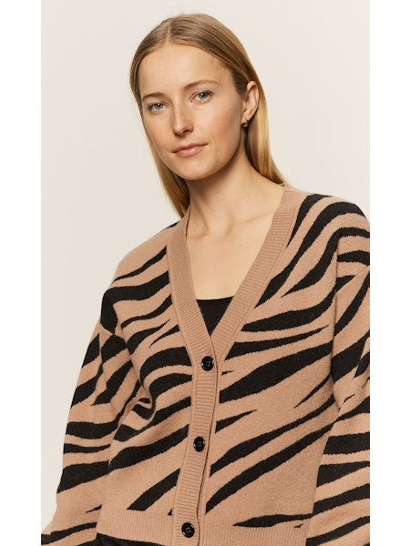 Zebra Cardi - Abstract Zebra