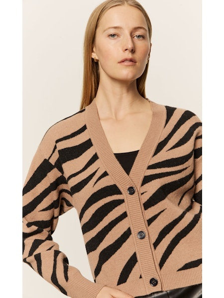 Zebra Cardi - Abstract Zebra
