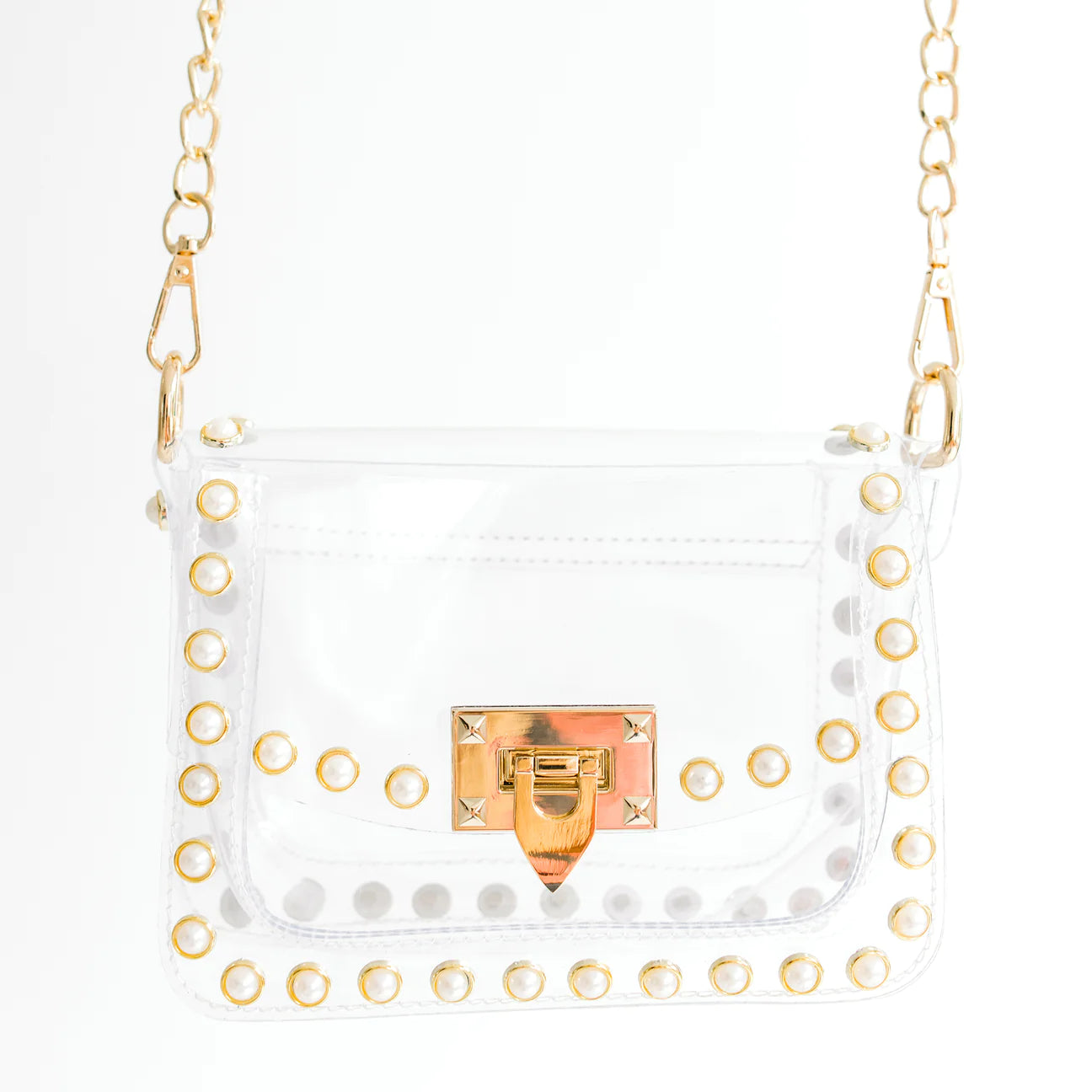 Clearly Handbags - The Jackie in Pearl